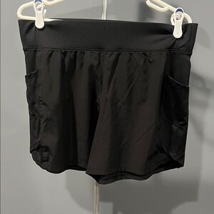 TEK GEAR Women's Black Athletic Shorts * DryTek